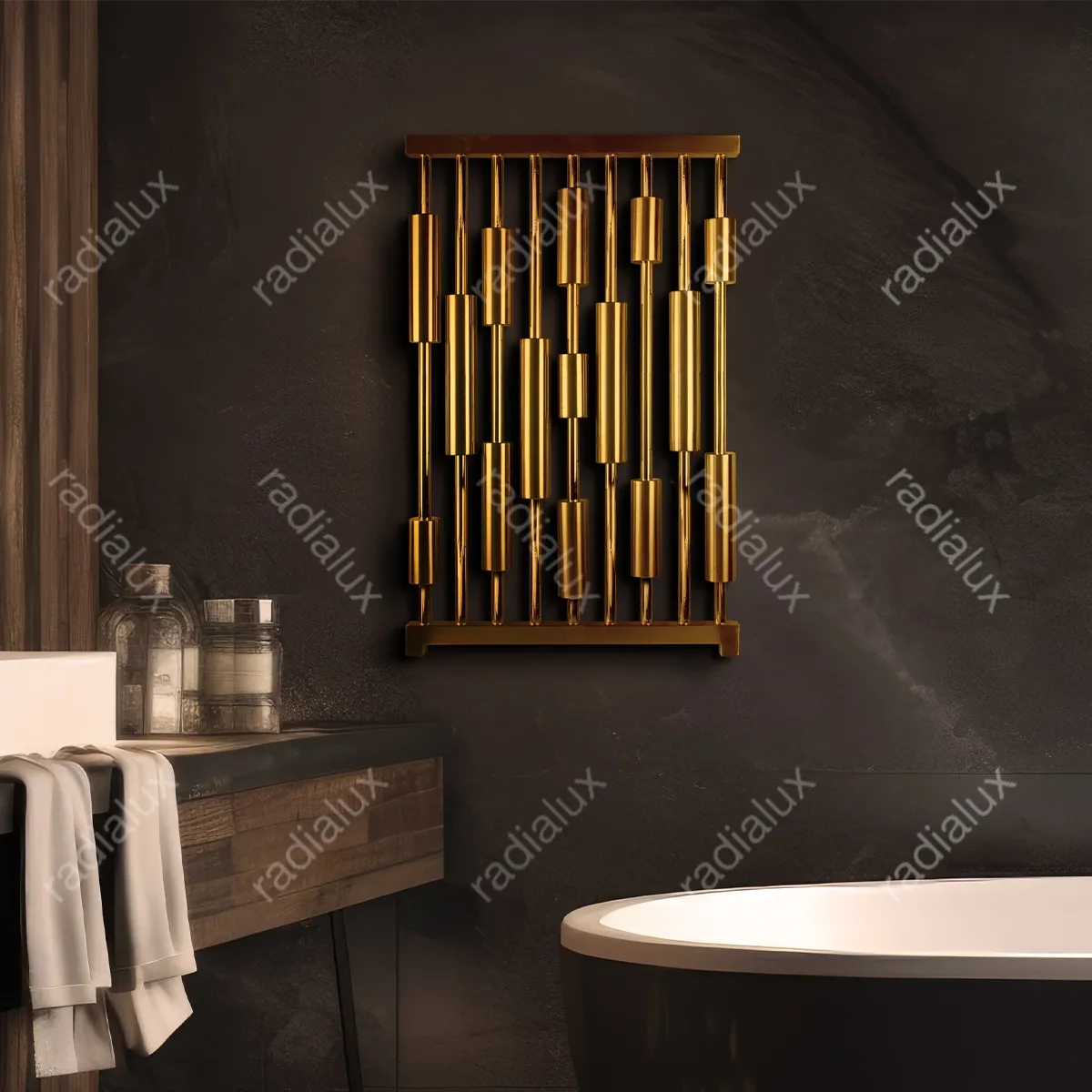 حولهخشککن استیل دکوراتیو مدل Enzo